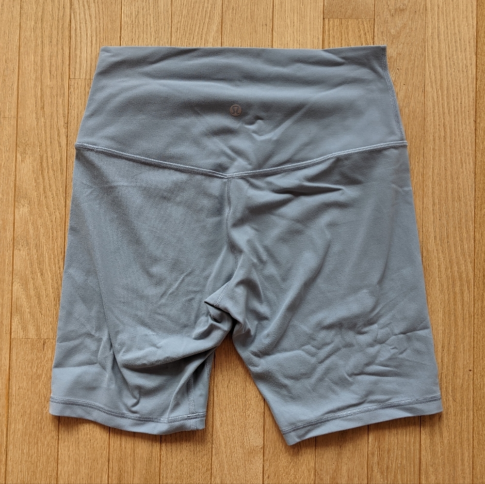 lululemon athletica Gray Bike Shorts